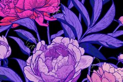 Seamless Boho Floral Tumbler Sublimation Wrap PNG Design Product Image 5