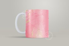 Marble Pattern Mug Sublimation Design, 11 &amp; 15 Oz Mug Design Product Image 5