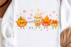 Cute Fall Friends Shirt Product Image 1