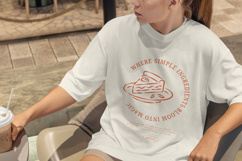 Cake T-Shirt Design, Editable Canva &amp; Illustrator Template Product Image 5
