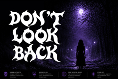 Monsttager | Bold Blackletter Gothic Font Product Image 5