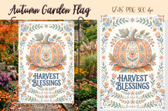 Fall Garden Flag Sublimation BUNDLE | Autumn garden designs Product Image 6