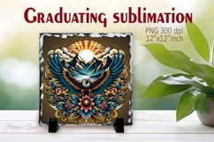 Class of 2024 | Graduation Slate Sublimation Design Product Image 1