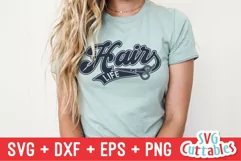 Hairstylist SVG | Hair Life | Shirt Design Product Image 1