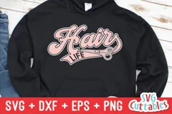 Hairstylist SVG | Hair Life | Shirt Design Product Image 2
