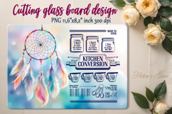 Hummingbird cutting board sublimation | Kitchen conversion Product Image 5