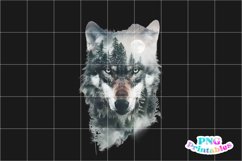 Watercolor Wolf PNG Product Image 3