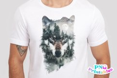 Watercolor Wolf PNG Product Image 2