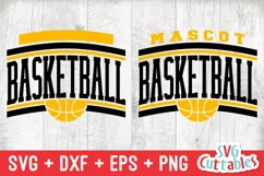 Basketball SVG | Basketball Template 0051 | Basketball Shirt Product Image 2