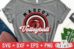 Volleyball SVG | Volleyball Template 0056 | Volleyball Shirt Product Image 2
