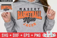 Basketball SVG | Basketball Template 0058 | Basketball Shirt Product Image 1