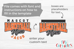 Basketball SVG | Basketball Template 0058 | Basketball Shirt Product Image 2