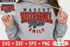 Volleyball SVG | Volleyball Template 0058 | Volleyball Shirt Product Image 1