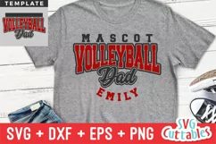 Volleyball SVG | Volleyball Template 0058 | Volleyball Shirt Product Image 1