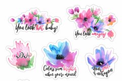 Inspirational Floral Stickers Product Image 7