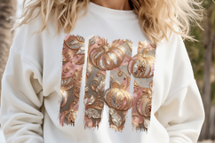 Halloween brush strokes t shirt designs BUNDLE|Cute fall png Product Image 10
