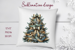Christmas tree clipart | Winter forest t shirt design png Product Image 2