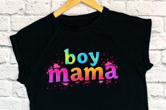 Boy mama clipart | Mothers day Sublimation design png Product Image 1