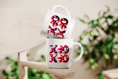 XOXO lips Valentines day Sublimation clipart | Love coffee Product Image 6