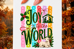 Preppy Christmas &amp; Football PNG Product Image 7