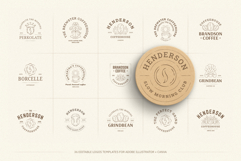 Whimsical Cafe &amp; Bakery Branding Kit Product Image 8
