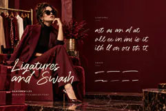 Easton Miles Elegant Brush Script Webfont for Stylish Websit Product Image 6