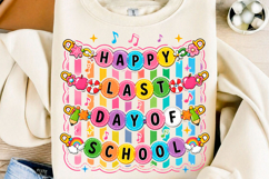 Preppy Last Day of School Png, Product Image 1