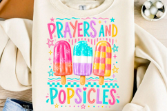 Prayers and Popsicles PNG Product Image 1