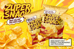 Hero Bump - Comic Display Font Product Image 6
