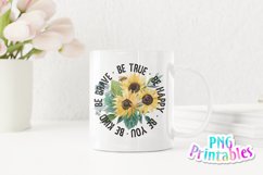 Inspirational Sublimation | Be Kind Be Brave Be Happy Be You Product Image 3