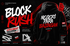 Black Crush - Aggressive Urban Display Font Product Image 6