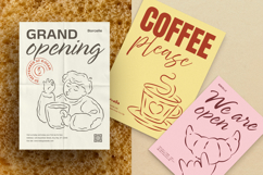 Whimsical Cafe &amp; Bakery Branding Kit | Canva &amp; Illustrator Product Image 6