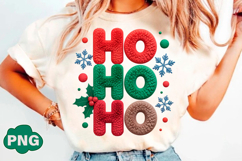 Crochet Yarn Ho Ho Ho Christmas Png Product Image 3