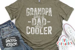 Grandpa SVG | Grandpa Like A Dad Only Cooler Product Image 1