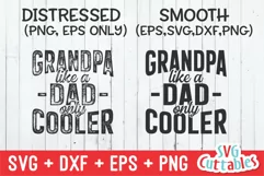 Grandpa SVG | Grandpa Like A Dad Only Cooler Product Image 3