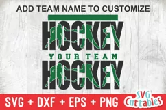 Hockey SVG | Hockey Template 006 | Shirt Design Product Image 3