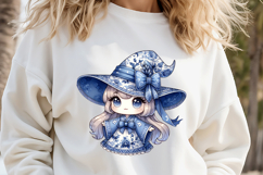 Cute Halloween Witch clip art png | Funny girl shirt designs Product Image 2