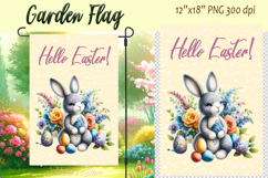 Easter Garden Flag Sublimation |Religious sublimation Easter Product Image 3