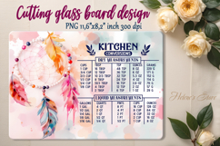 Dreamcatcher cutting board sublimation | Kitchen conversion Product Image 2
