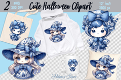 Cute Halloween Witch clip art png | Funny girl shirt designs Product Image 1
