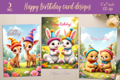 Funny animals greeting card designs | Happy Birthday cards Product Image 1
