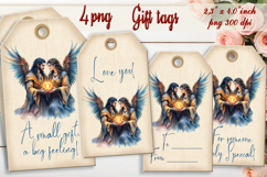 Valentines day Gift Tags|Valentine fatasy labels|Fairy label Product Image 1