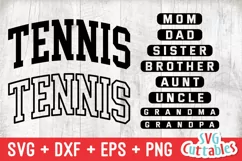 Tennis SVG | Tennis Shirt SVG Product Image 2
