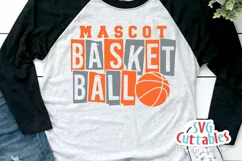 Basketball SVG | Basketball Template 0063 | Basketball Shirt Product Image 2