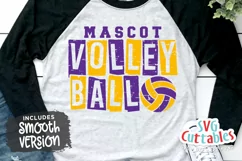 Volleyball SVG | Volleyball Template 0063 | Volleyball Shirt Product Image 1