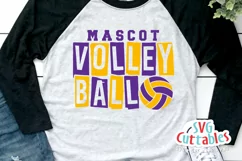 Volleyball SVG | Volleyball Template 0063 | Volleyball Shirt Product Image 2