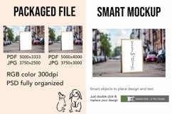 Wooden Frame Smart Mockup PSD &amp; JPG Template Graphic Product Image 2