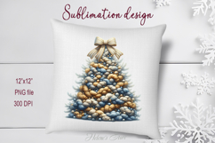 Christmas tree clipart | Winter forest t shirt design png Product Image 4