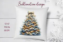 Christmas tree clipart | Winter forest t shirt design png Product Image 4