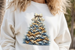Christmas tree clipart | Winter forest t shirt design png Product Image 1